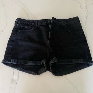 Old Navy Women's Black Jean Shorts